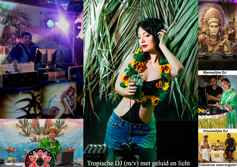 Tropische Dj en live band